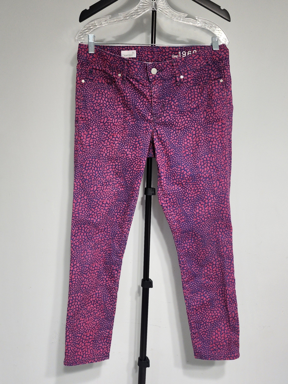 GAP Pink & Purple Skinny Jeans For Bold Style Punk Indie Sleaze